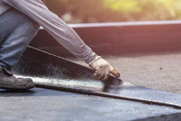 Professional Crawl Space Encapsulation technician working in Mentone, IN
